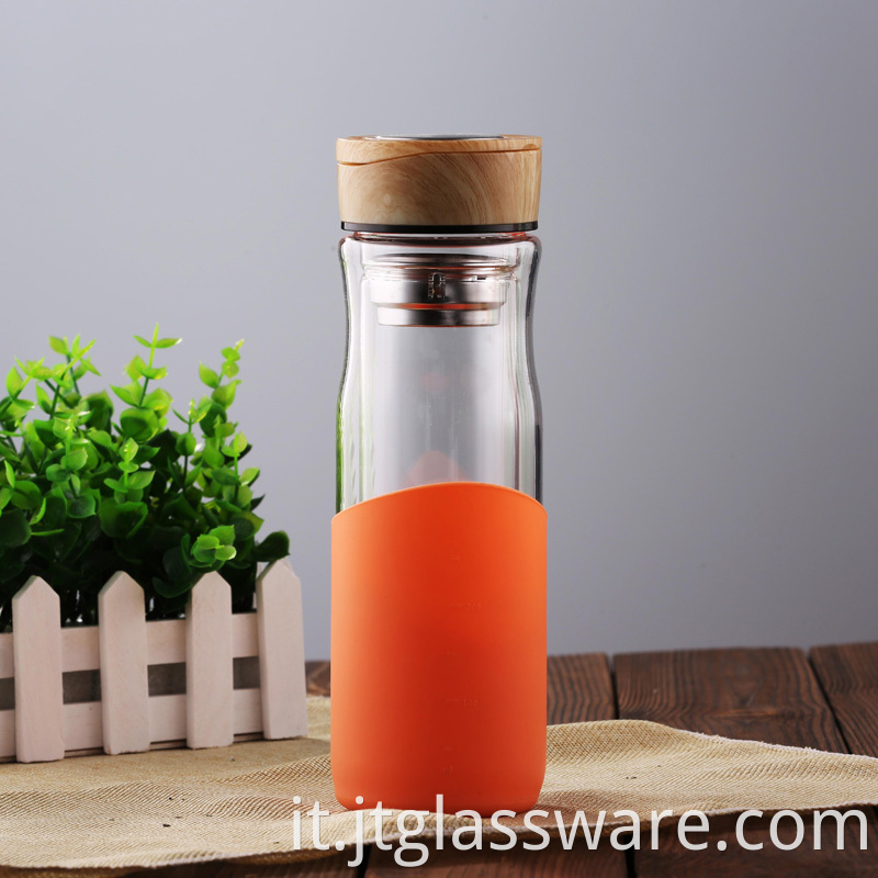 High Quality Cheap Glass Water Bottle